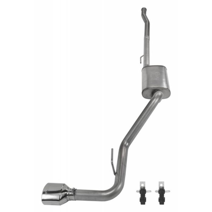 Pypes Performance Exhaust  2.5" Cat Back Exhaust with Street Pro Muffler for 20-22 Jeep Gladiator JT Rubicon with 3.6L