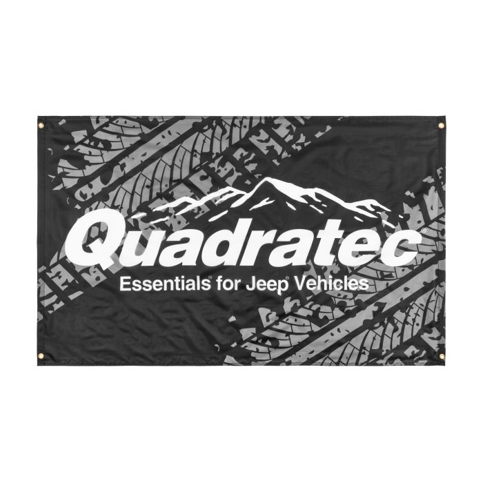 Quadratec  Mountains Flag Banner (3x5') 