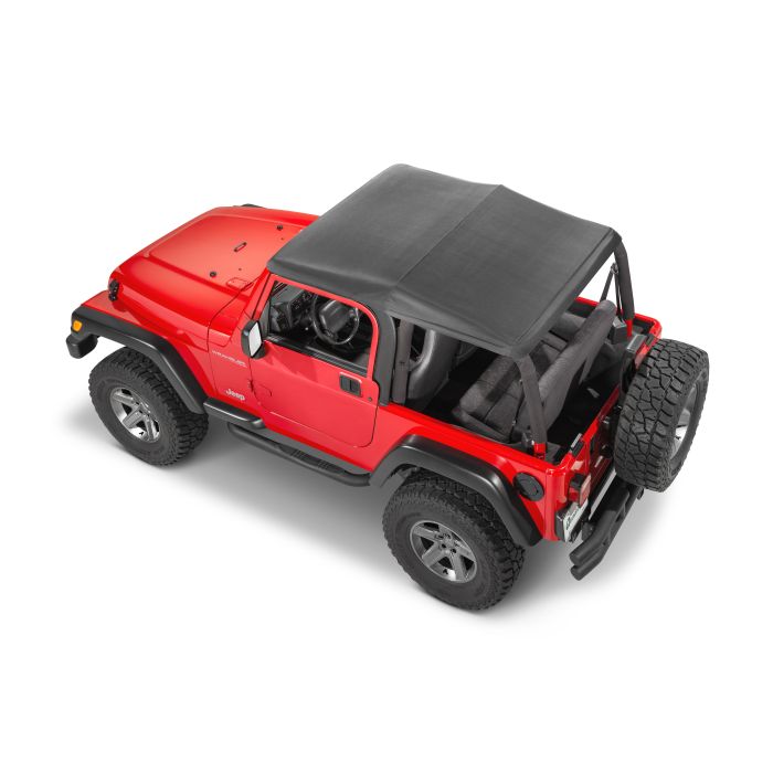 QuadraTop  Adventure Top Fastback Conversion Soft Top for 97-06 Jeep Wrangler TJ