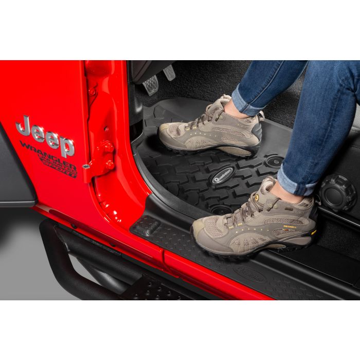 Quadratec  Ultimate All Weather Floor Liners for 18-24 Jeep Wrangler JL Unlimited