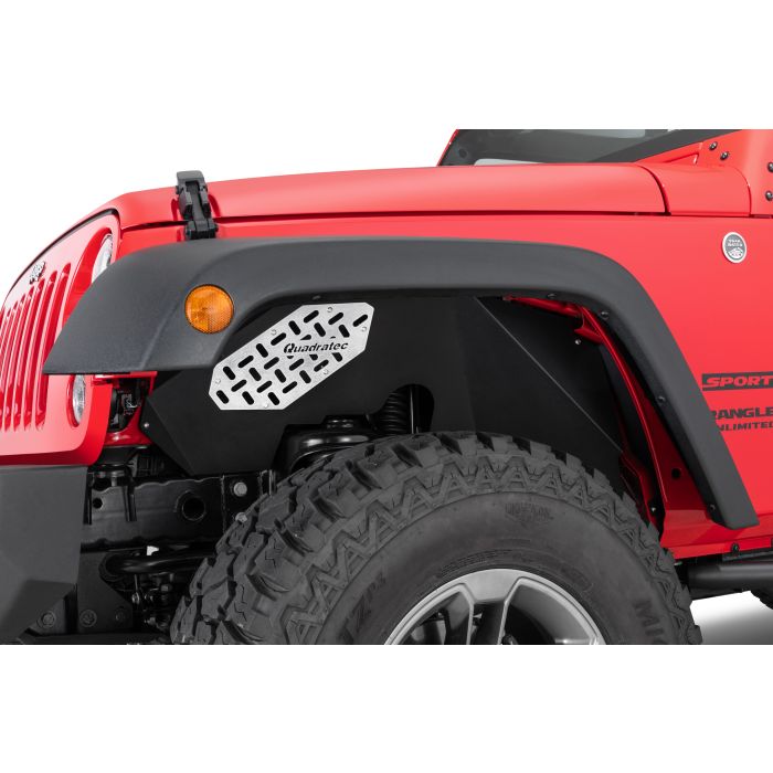 Quadratec  Aluminum Inner Fender Liners for 07-18 Jeep Wrangler JK