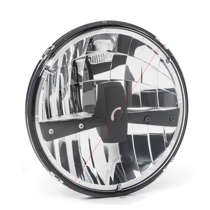 Quadratec  LED Headlight Upgrade Conversion & LED Fog Lights Kit for 07-18 Jeep Wrangler JK