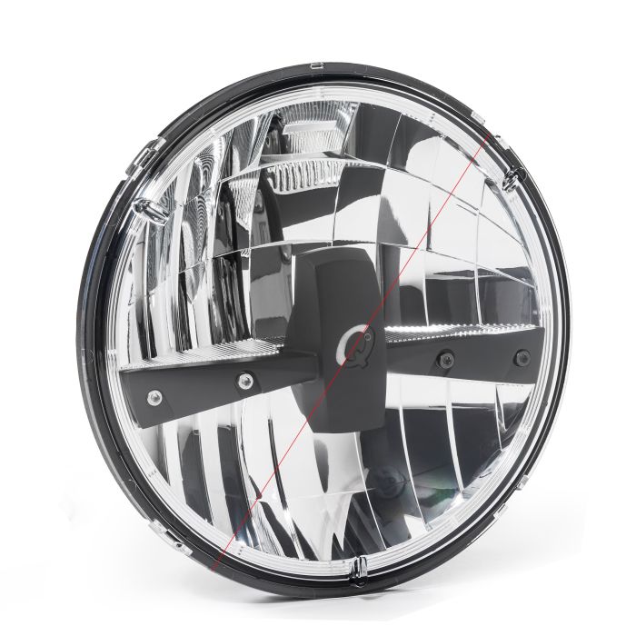 Quadratec  LED Headlight Upgrade Conversion & LED Fog Lights Kit for 07-18 Jeep Wrangler JK