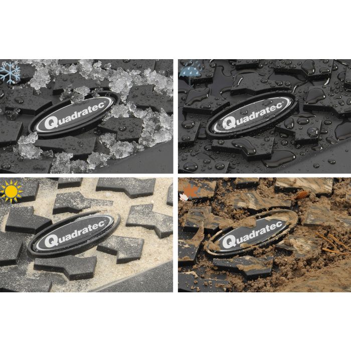 Quadratec  Ultimate All Weather Floor Liner Triple Combo  for 07-13 Jeep Wrangler Unlimited JK 4 Door