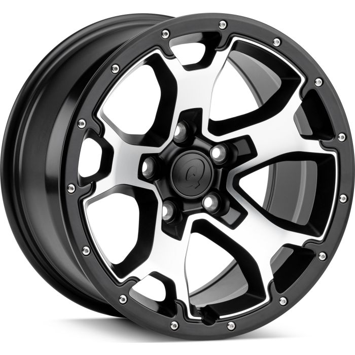 Quadratec  Morphic II Wheel 17x8.5 with 5.2in Backspace  for 07-26 Jeep Wrangler JL, JK & Gladiator JT