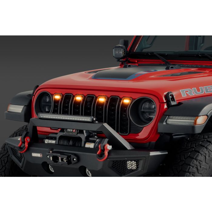 Quadratec Pre-Runner LED Grille Light Kit 2024 JL/JT
