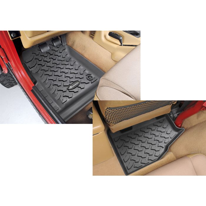 QUAD LINER COMBO FRT/2ND SEAT 97-06 TJ