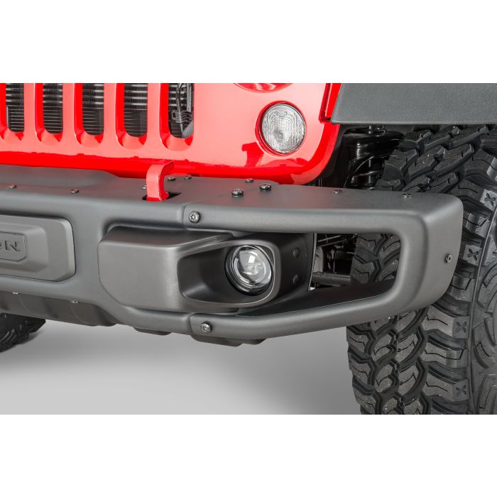 Quadratec  LED Fog Lights Kit for 07-25 Jeep Wrangler JL (with Rubicon Steel Bumper) & JK (with 10th Anniversary Bumper)