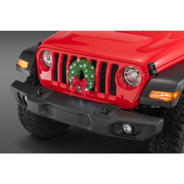 Quadratec  12-Volt LED Christmas Wreath 