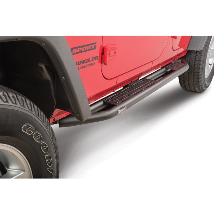 Quadratec  QRC Side Armor with Step for 07-18 Jeep Wrangler Unlimited JK