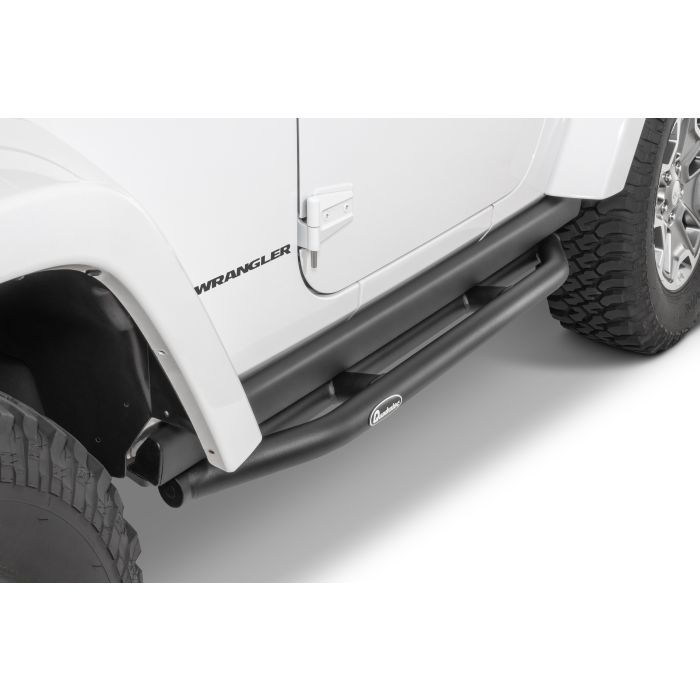 Quadratec  QRC Rock Sliders for 07-18 Jeep Wrangler Rubicon JK 2-Door