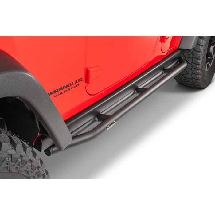 Quadratec  QRC Rock Sliders for 07-18 Jeep Wrangler Unlimited Rubicon JK 4-Door