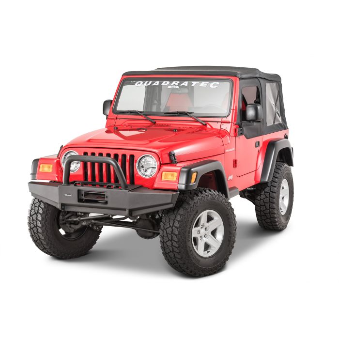 QUADRATEC WINCH BULL BAR TJ W/O FOG     12057 9200