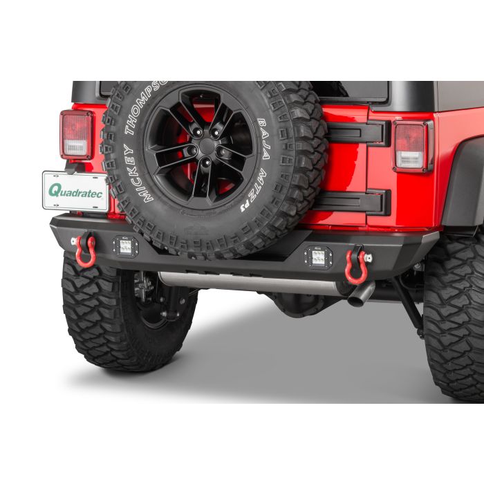 Quadratec  Mid Width Rear Bumper for 07-18 Jeep Wrangler JK