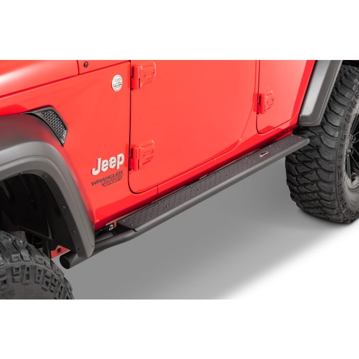 Quadratec  Brute Strength Side Steps for 18-22 Jeep Wrangler Unlimited JL 4-Door