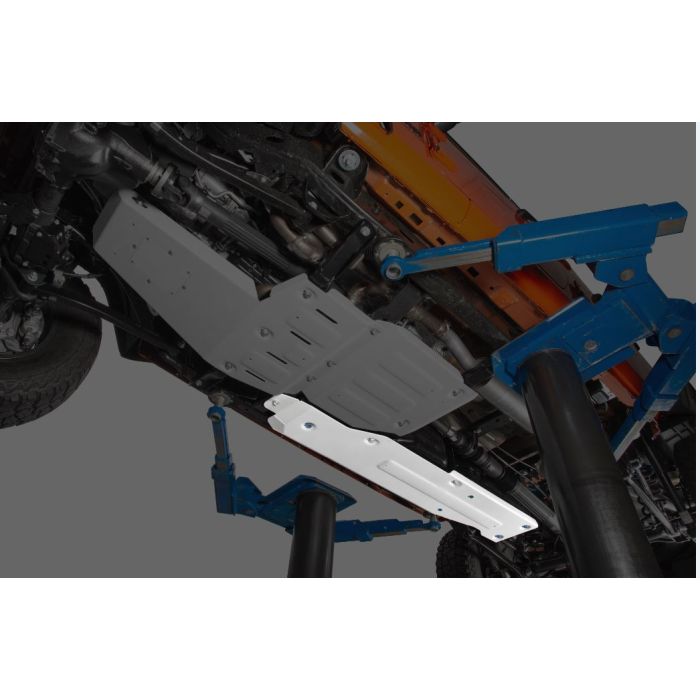 Quadratec  Aluminum Modular Fuel Tank Skid Plate for 20-21 Jeep Gladiator JT with 3.6L engine