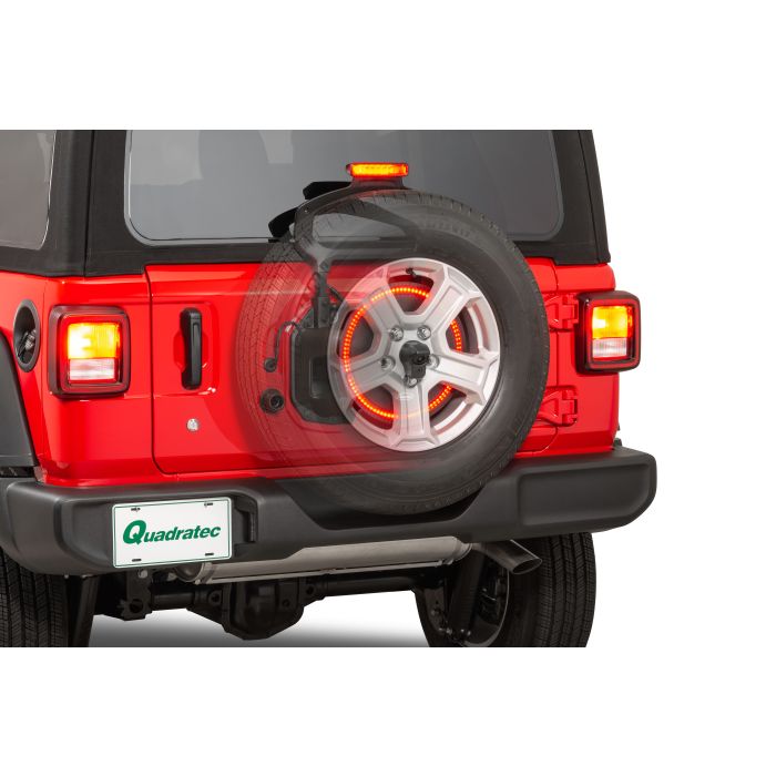 Quadratec  3rd Brake Light LED Ring for 18-21 Jeep Wrangler JL