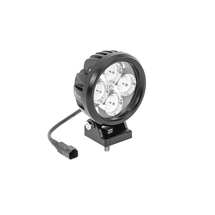 QUADRATEC 4IN 30DEG SLIM FLOOD ROUND LED