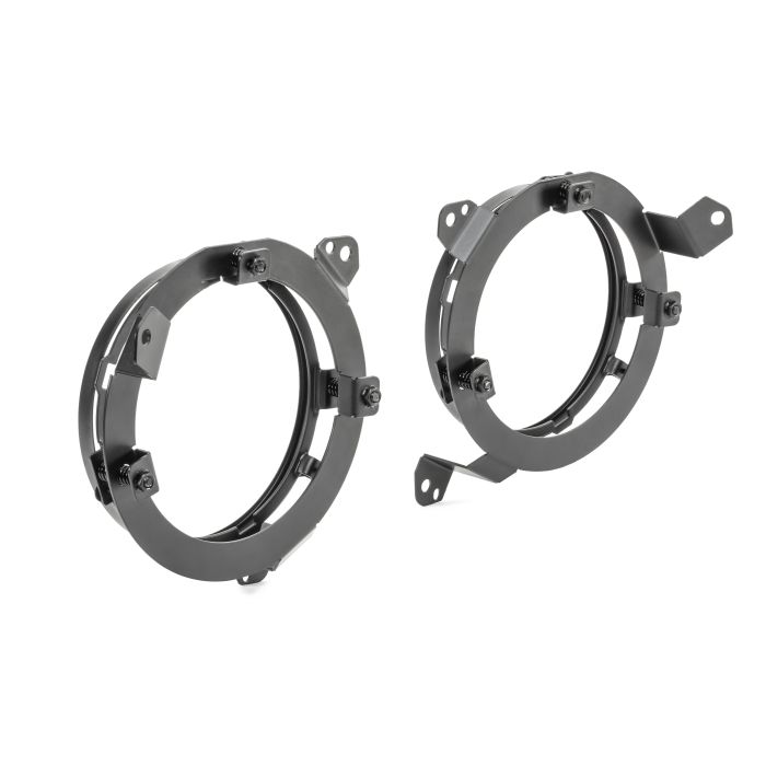 Quadratec  7" Headlight Adapter Bracket Kit for 18-20 Jeep Wrangler JL & Gladiator JT
