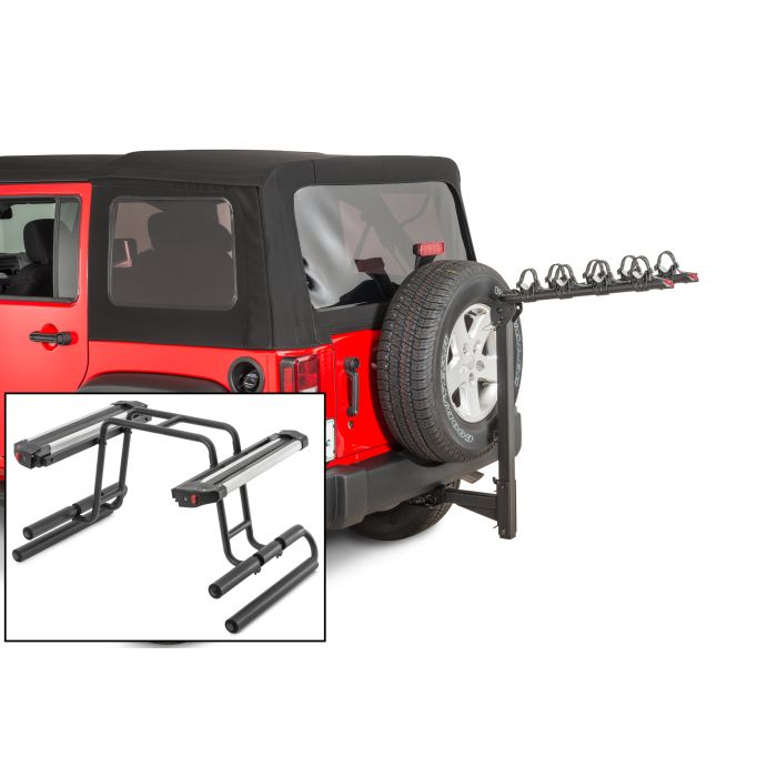 QUAD 4 BIKE RACK W/QUAD SKI RACK        92034 1032