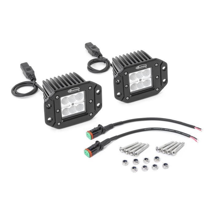 Quadratec  Flush Mount LED Flood Lights 