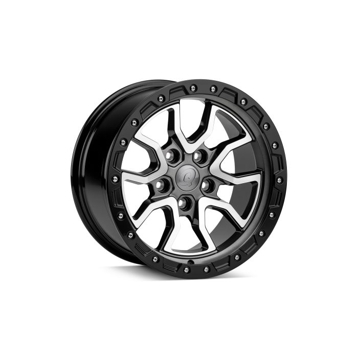 Ascend Wheel Gloss Gun Metal with Gloss Black Bead Ring