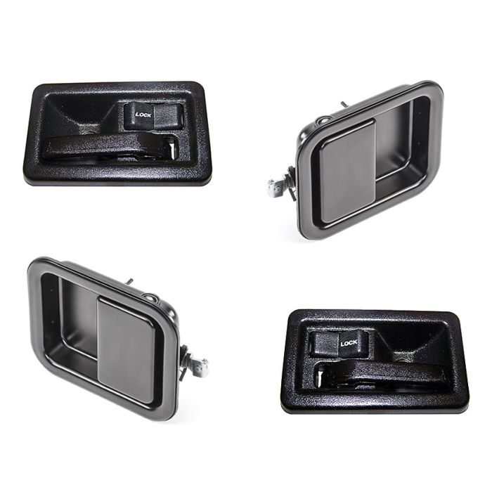 Quadratec  Complete Door Handle Kit  for 82-95 Jeep CJ & Wrangler YJ, 97-06 Wrangler TJ 
