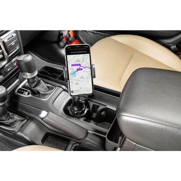 TACTIK SLT-JK987 Universal Cup Holder Cell Phone Mount  