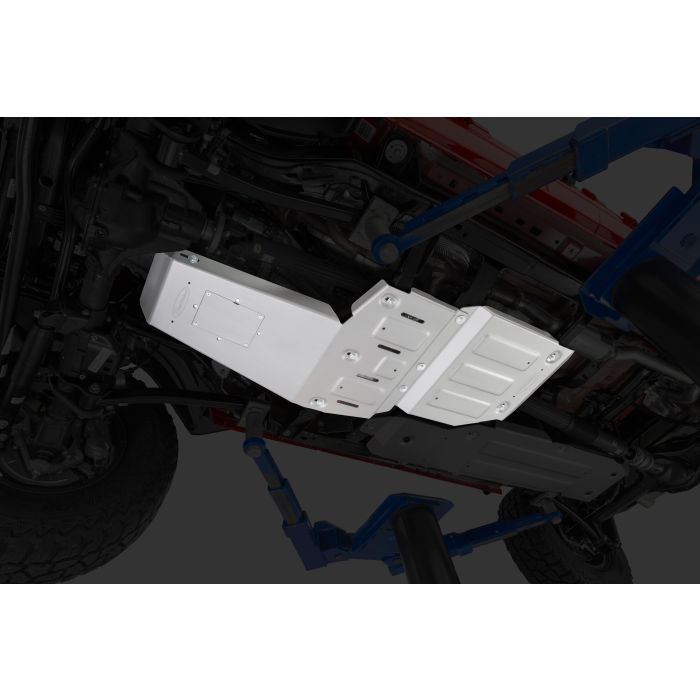 Quadratec  Aluminum Modular Engine & Transmission, and Transfer Case Skid Plates for 18-20 Jeep Wrangler JL Unlimited with 3.6L engine