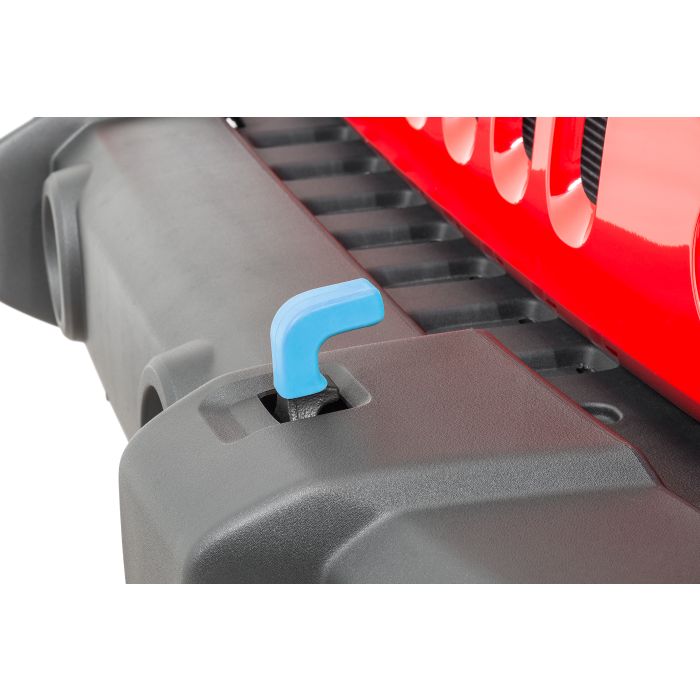 QUADRATEC TOW HOOK COVER BLUE JK