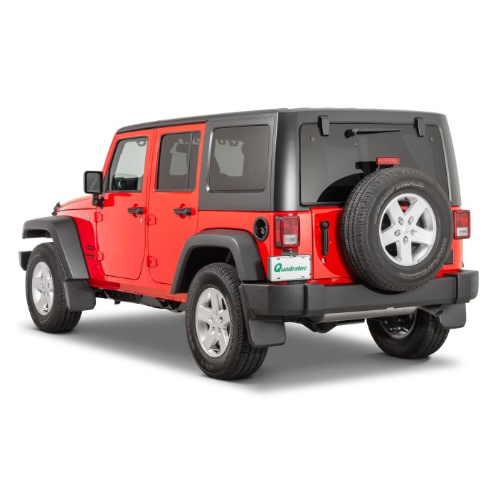 Quadratec  Molded Splash Guards for 07-18 Jeep Wrangler JK