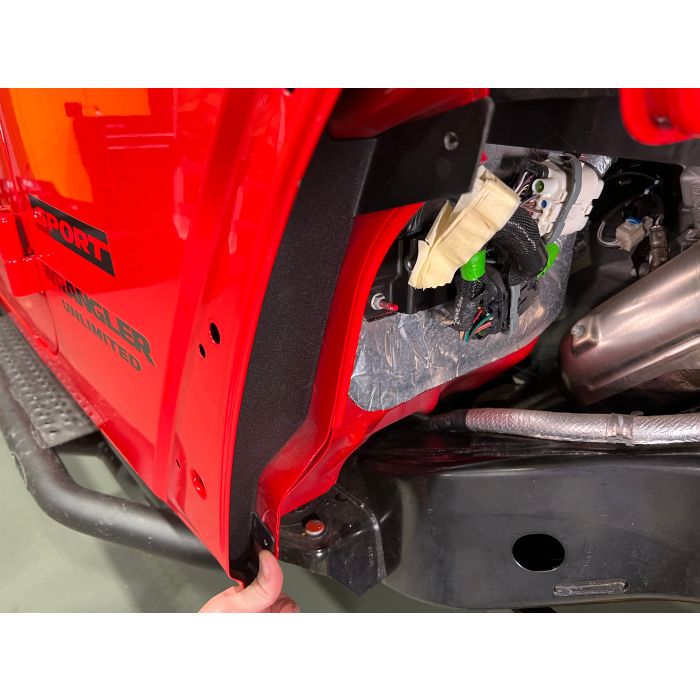 QUADRATEC ALUMINUM FRONT ROCKER GRIT PANEL JK