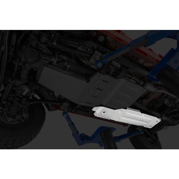 Quadratec  Aluminum Modular Fuel Tank Skid Plate for 18-22 Jeep Wrangler JL Unlimited with 3.6L engine