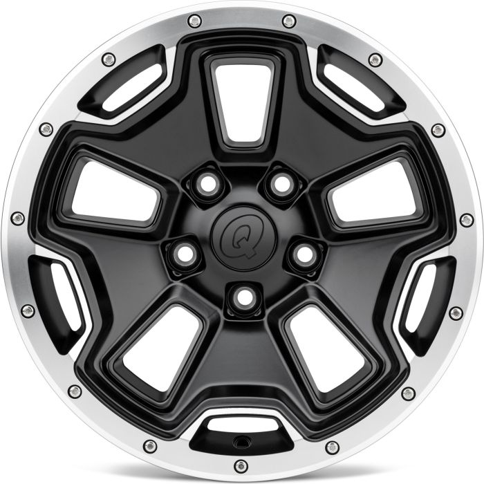 Quadratec  Hardrock II Wheel 17x8.5 with 5.2in Backspace for 07-26 Jeep Wrangler JL, JK & Gladiator JT