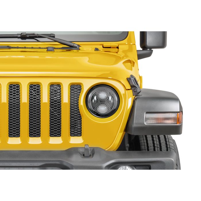 Quadratec  Premium Heated LED Projector Beam Headlights for 18-22 Jeep Wrangler JL & Gladiator JT