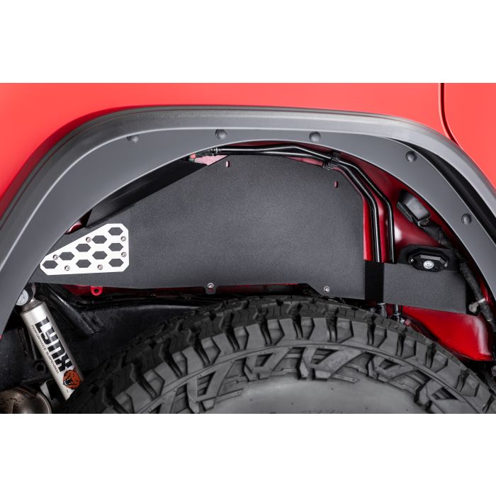 QUADRATEC ALUMINUM REAR INNER FENDER LINERS JL