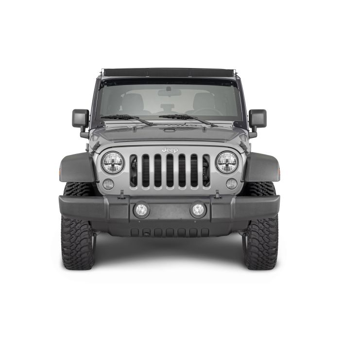 QUADRATEC J5 LIGHT BAR COVER SOLID BLK  KIT