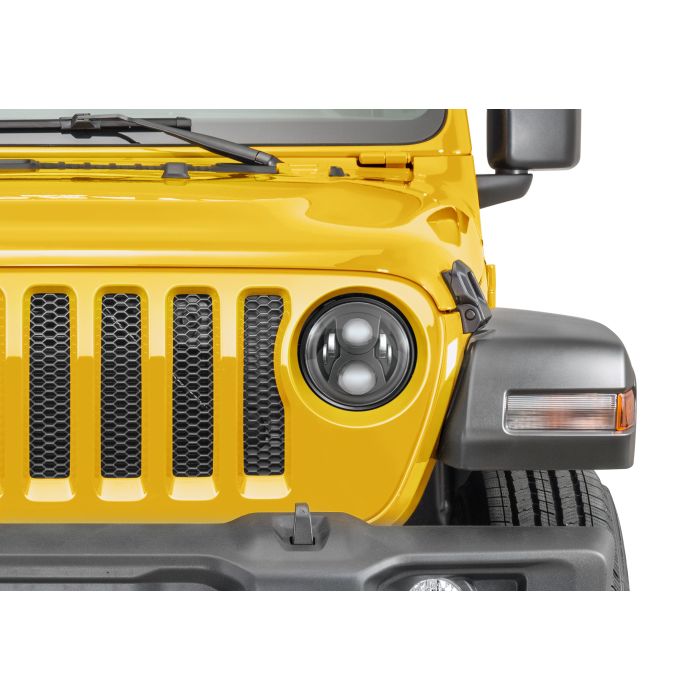Quadratec  Premium LED Projector Beam Headlight Kit for 18-22 Jeep Wrangler JL & Gladiator JT