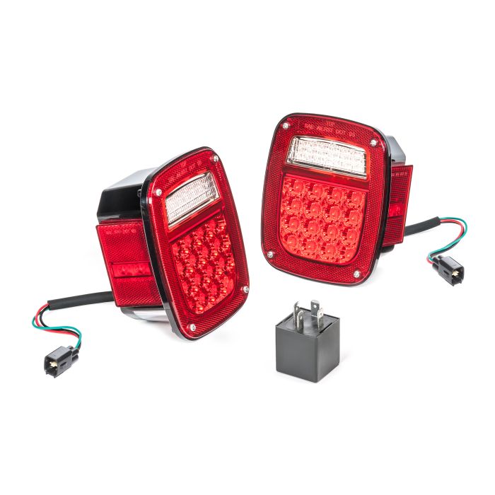 Quadratec  LED Tail Light Kit for 98-00 Jeep Wrangler TJ