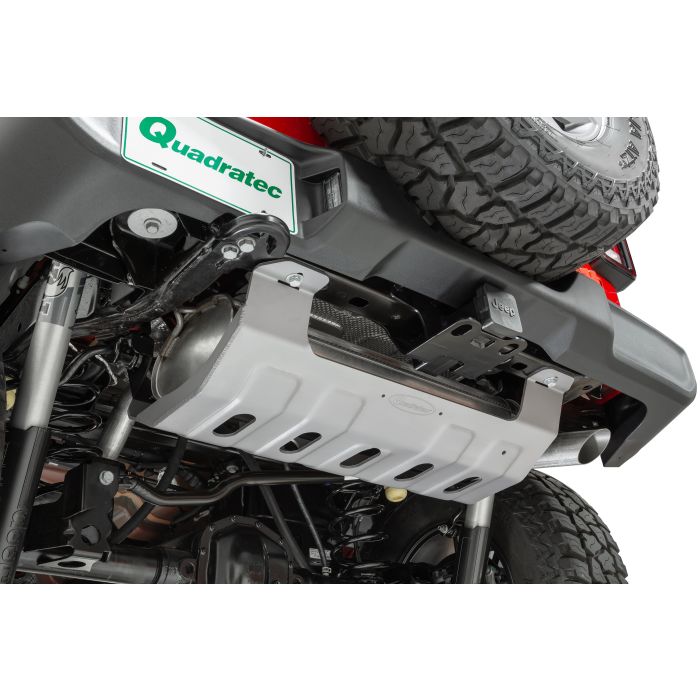 QUAD MUFFLER SKID BLACK JL GAS 18+