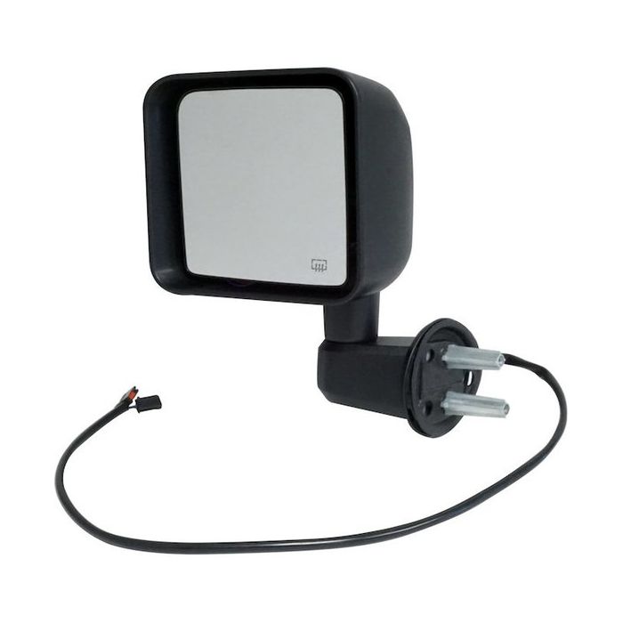 Quadratec  Replacement Driver Side Power & Heated Mirror for 15-18  Jeep Wrangler JK