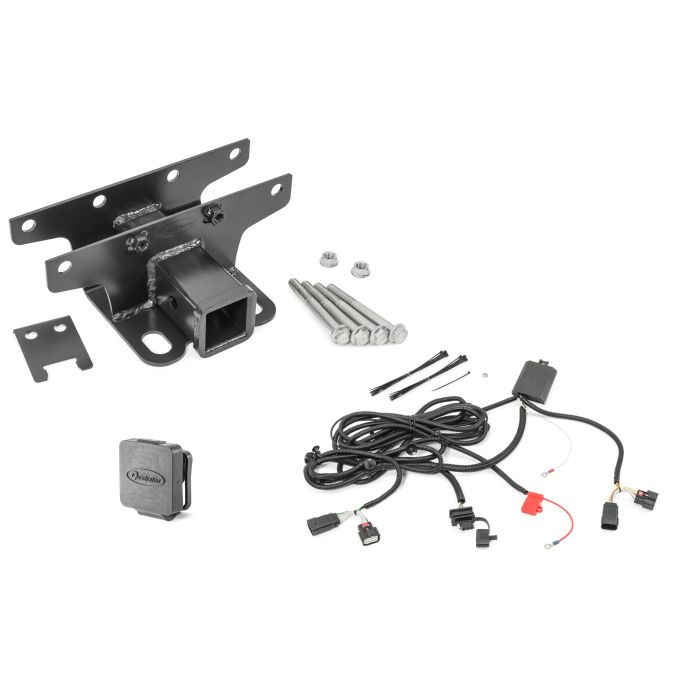 Quadratec  Premium 2" Receiver Hitch for 18-24 Jeep Wrangler JL