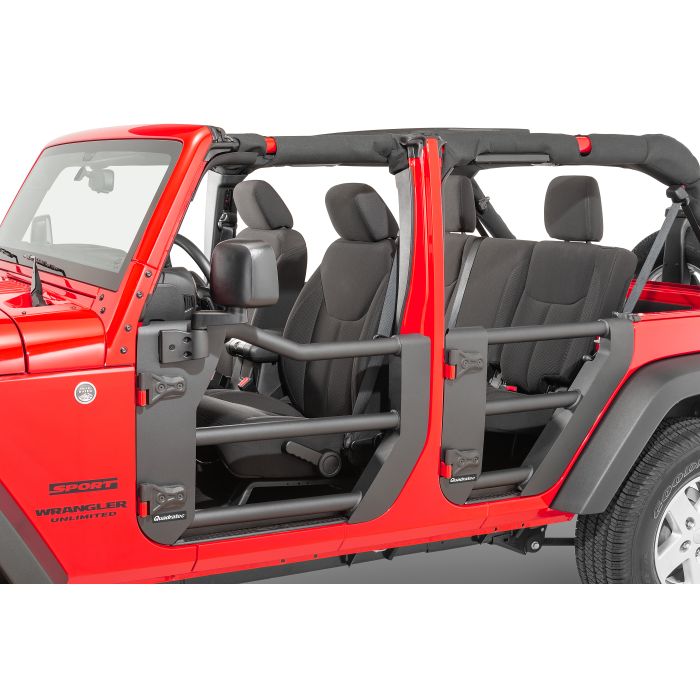 Quadratec  Tube Doors for 07-18 Jeep Wrangler JK