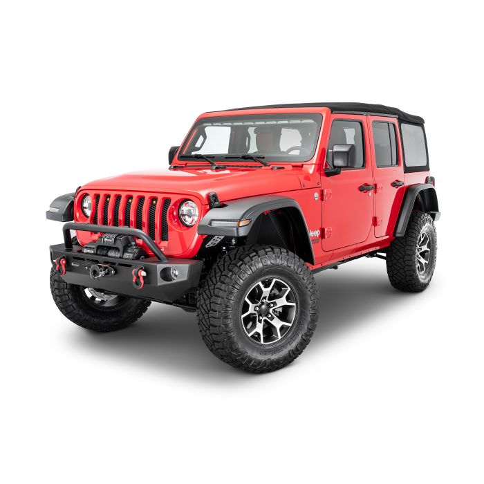 Quadratec 12510 5230 Baja HD Fender Flares for 18-22 Jeep Wrangler JL