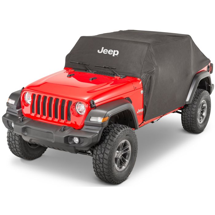 Quadratec Softbond Jeep Logo 5 Layer Cab Cover JLU 4 Door