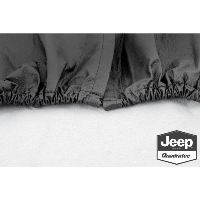 Quadratec  Jeep Licensed Tire Cover for 55-18 Jeep CJ, Wrangler YJ & JK