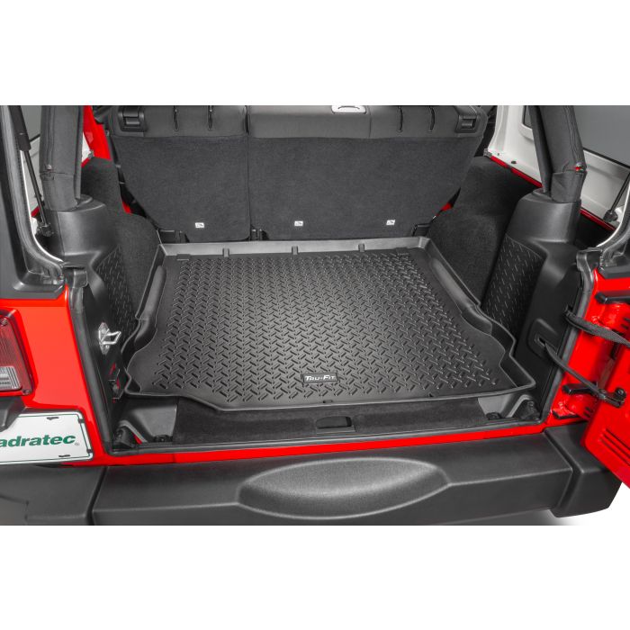 Quadratec  Tru-Fit® Rear Cargo Liner for 07-18 Jeep Wrangler JK 2-Door