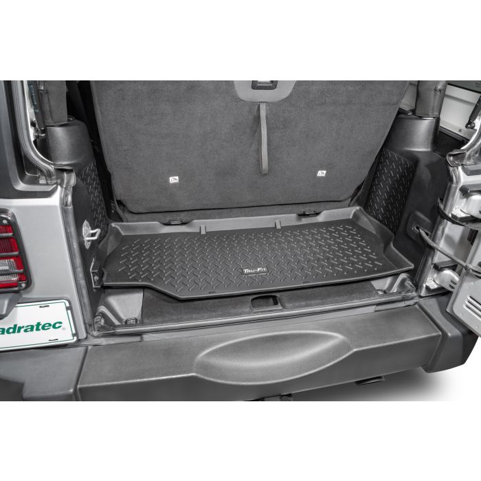 Quadratec  Tru-Fit® Rear Cargo Liner for 18-22 Jeep Wrangler JL 2-Door
