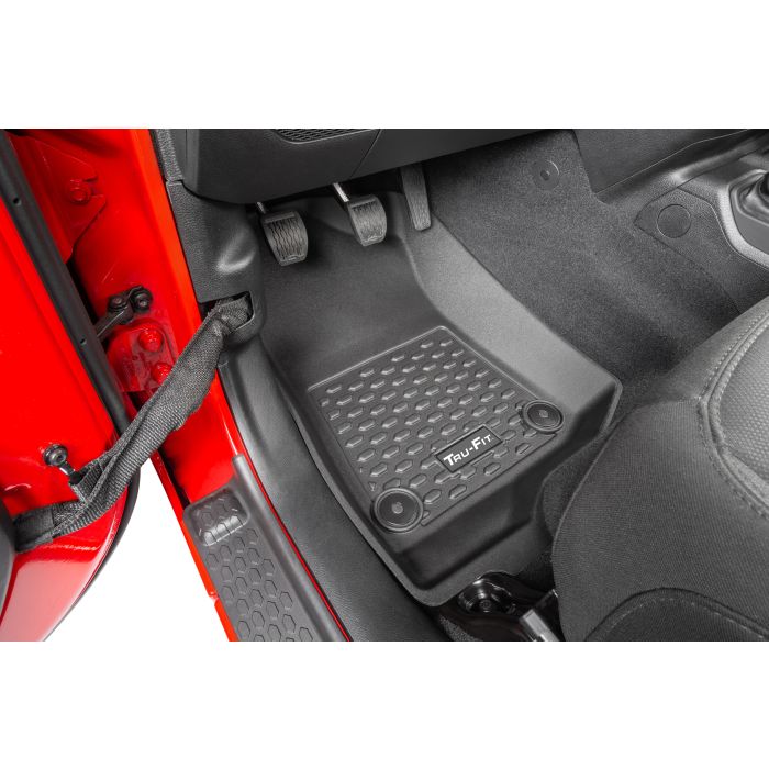 Quadratec  Tru-Fit® Floor Liners for 18-22 Jeep Wrangler JL Unlimited 