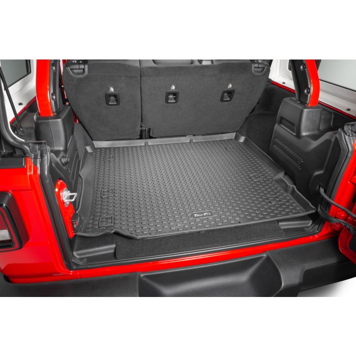 Quadratec  Tru-Fit® Rear Cargo Liner for 18-22 Jeep Wrangler JL Unlimited